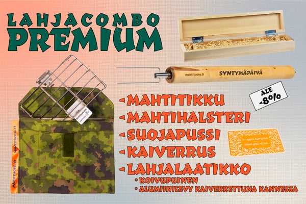 Mahtisyntt&auml;rit nuotiolla &ndash; PREMIUM Edition