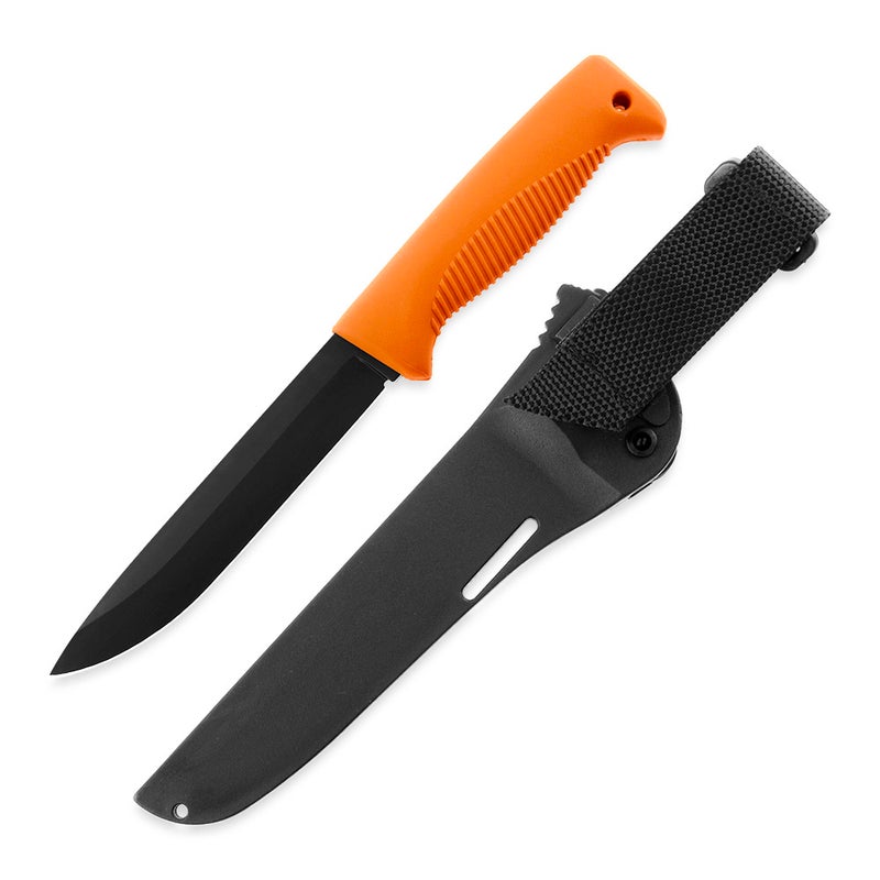 Peltonen Sissipuukko M95, komposiittituppi, Oranssi