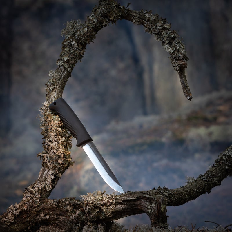 FJP144, komposiittituppi, M95, naku, Peltonen Knives Sissipuukko